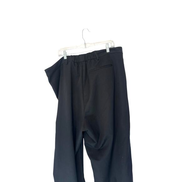 Old Navy Black Plus Basic Work Office Stretch High Rise Wide Leg Pants Size XXL - Picture 7 of 11